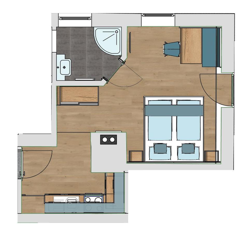 Apartmán Haus Hubertus Galtür Exteriér fotografie